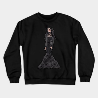 Wednesday Addams Goes to the Ball Crewneck Sweatshirt